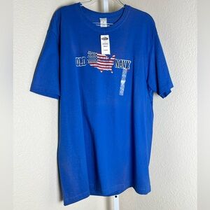Old Navy Blue Graphic Tee for Men